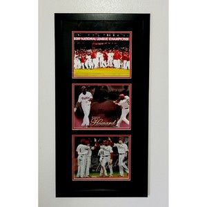 2009 PHILADELPHIA PHILLIES Ryan Howard CUSTOM FRAMED/MATTED (16×32) 3 Photo Set
